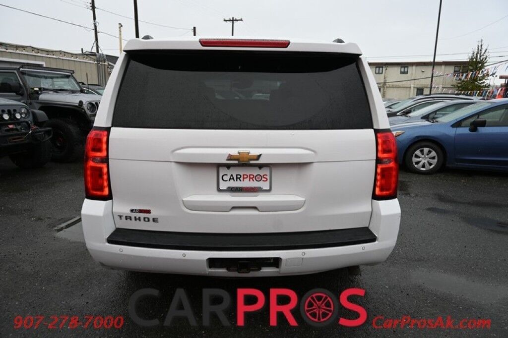 2015 Chevrolet Tahoe LT - 4WD - 5.3L V8 - Lowered - Auto Start - Power & Heated Leather Seats - Bose Premium Sound - Navigation - Backup Camera - Bluetooth - Forward Collision Alert - Lane Departure Warning - 3rd Row - Seats 8 - Tow Pkg Anchorage AK