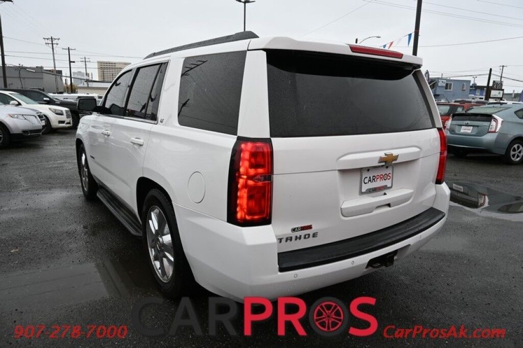 2015 Chevrolet Tahoe LT - 4WD - 5.3L V8 - Lowered - Auto Start - Power & Heated Leather Seats - Bose Premium Sound - Navigation - Backup Camera - Bluetooth - Forward Collision Alert - Lane Departure Warning - 3rd Row - Seats 8 - Tow Pkg Anchorage AK