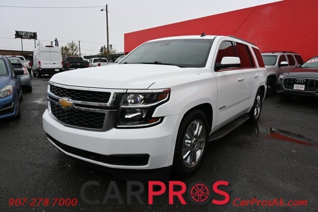 2015 Chevrolet Tahoe LT - 4WD - 5.3L V8 - Lowered - Auto Start - Power & Heated Leather Seats - Bose Premium Sound - Navigation - Backup Camera - Bluetooth - Forward Collision Alert - Lane Departure Warning - 3rd Row - Seats 8 - Tow Pkg Anchorage AK