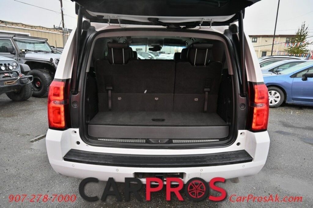 2015 Chevrolet Tahoe LT - 4WD - 5.3L V8 - Lowered - Auto Start - Power & Heated Leather Seats - Bose Premium Sound - Navigation - Backup Camera - Bluetooth - Forward Collision Alert - Lane Departure Warning - 3rd Row - Seats 8 - Tow Pkg Anchorage AK