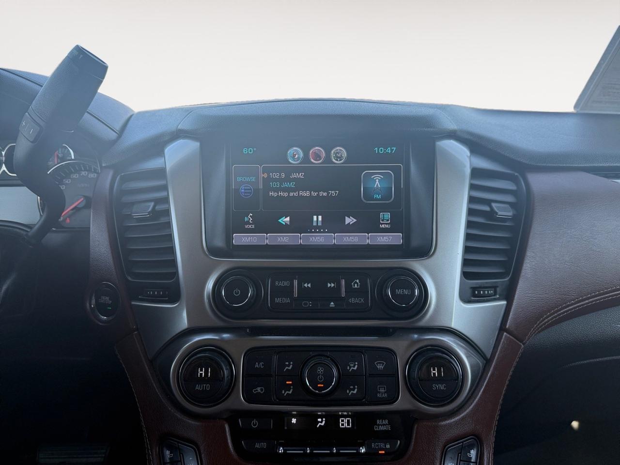 2015 Chevrolet Tahoe LTZ, HEATED/VENTILATED SEATS, HEATED 2ND ROW, POWERED 3RD ROW, UNIVERSAL GARAGE DOOR OPENER, POWER LIFTGATE, POWER MIRRORS, REMOTE KEYLESS ENTRY, LUGGAGE RACK, SUNROOF, RUNNING BOARDS, THIS IS THE PERFECT FAMILY VEHICLE! Norfolk VA