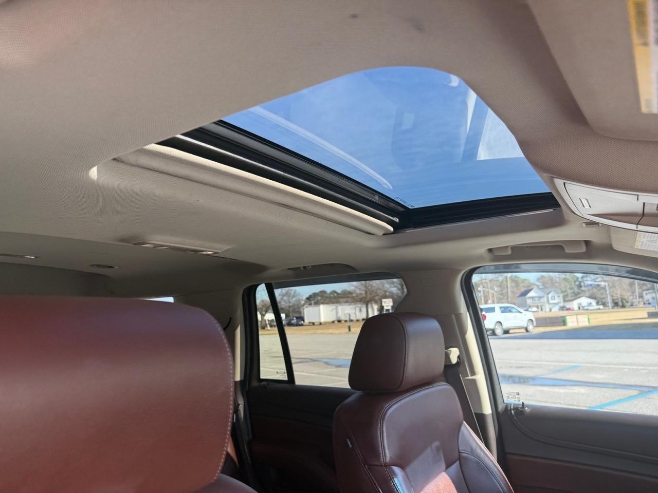 2015 Chevrolet Tahoe LTZ, HEATED/VENTILATED SEATS, HEATED 2ND ROW, POWERED 3RD ROW, UNIVERSAL GARAGE DOOR OPENER, POWER LIFTGATE, POWER MIRRORS, REMOTE KEYLESS ENTRY, LUGGAGE RACK, SUNROOF, RUNNING BOARDS, THIS IS THE PERFECT FAMILY VEHICLE! Norfolk VA