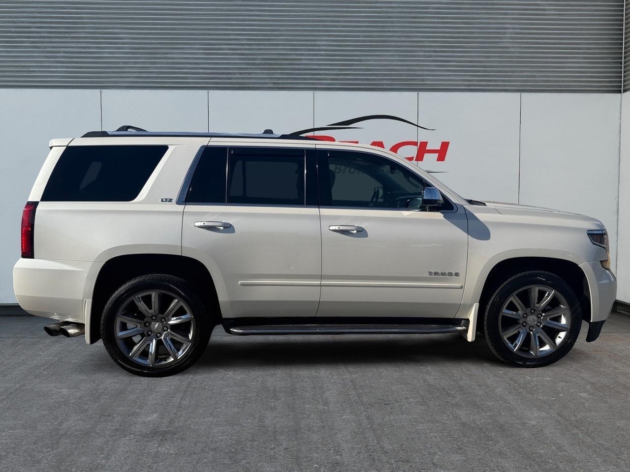 2015 Chevrolet Tahoe LTZ, HEATED/VENTILATED SEATS, HEATED 2ND ROW, POWERED 3RD ROW, UNIVERSAL GARAGE DOOR OPENER, POWER LIFTGATE, POWER MIRRORS, REMOTE KEYLESS ENTRY, LUGGAGE RACK, SUNROOF, RUNNING BOARDS, THIS IS THE PERFECT FAMILY VEHICLE! Norfolk VA