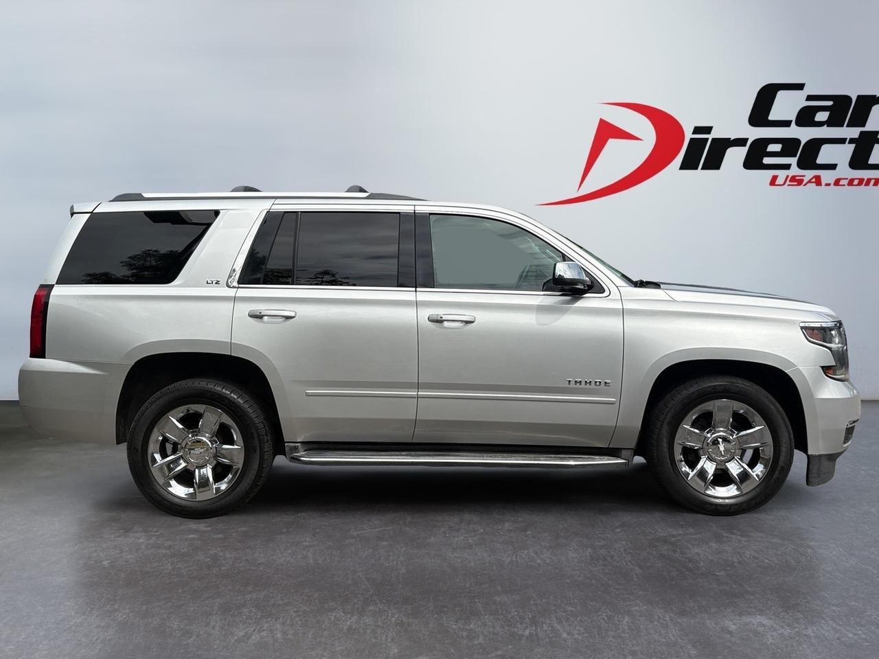 2015 Chevrolet Tahoe LTZ, POWER LIFTGATE, RUNNING BOARDS, SUNROOF, BACKUP CAMERA, CAPTAINS CHAIRS, POWER 3RD ROW, HEATED & VENTILATED SEATS, NAVIGATION, HEATED STEERING WHEEL, LOW MILES, HOP IN THIS TAHOE TODAY! Virginia Beach VA
