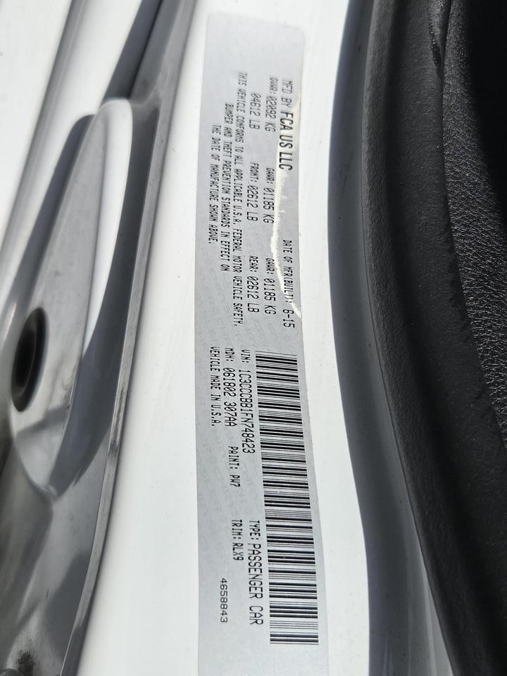 2015 Chrysler 200 4dr Sdn S FWD Beeville TX