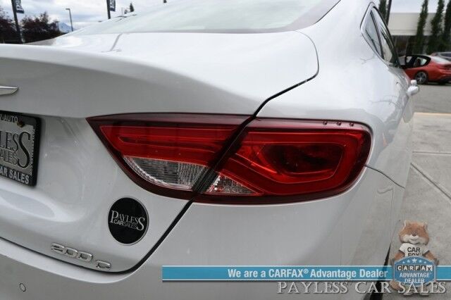 2015 Chrysler 200 C / AWD / 3.6L V6 / Premium Group / Auto Start / Heated & Cooled Leather Seats / Heated Steering Wheel / Navigation / Alpine Speakers / Adaptive Cruise / Lane Depart & Blind Spot Alert / Bluetooth / Back Up Camera Anchorage AK