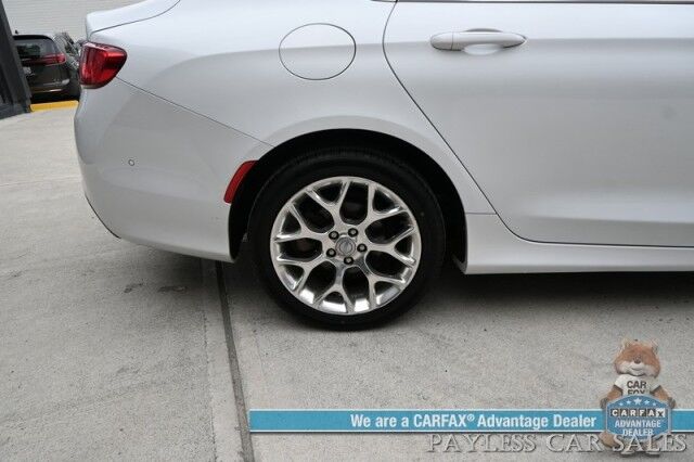 2015 Chrysler 200 C / AWD / 3.6L V6 / Premium Group / Auto Start / Heated & Cooled Leather Seats / Heated Steering Wheel / Navigation / Alpine Speakers / Adaptive Cruise / Lane Depart & Blind Spot Alert / Bluetooth / Back Up Camera Anchorage AK