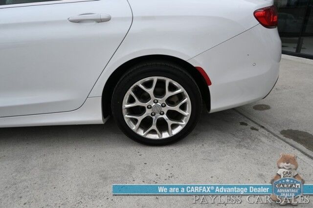2015 Chrysler 200 C / AWD / 3.6L V6 / Premium Group / Auto Start / Heated & Cooled Leather Seats / Heated Steering Wheel / Navigation / Alpine Speakers / Adaptive Cruise / Lane Depart & Blind Spot Alert / Bluetooth / Back Up Camera Anchorage AK