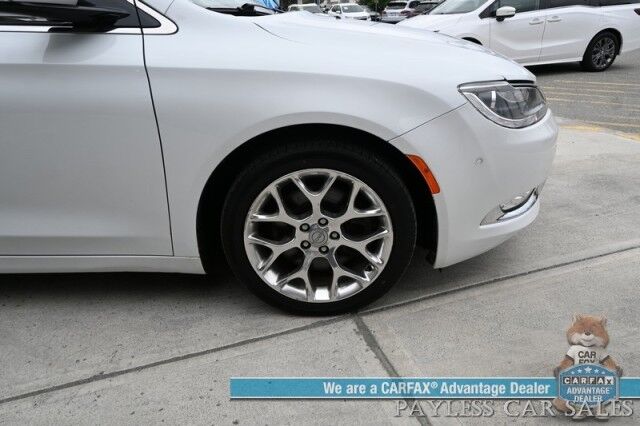 2015 Chrysler 200 C / AWD / 3.6L V6 / Premium Group / Auto Start / Heated & Cooled Leather Seats / Heated Steering Wheel / Navigation / Alpine Speakers / Adaptive Cruise / Lane Depart & Blind Spot Alert / Bluetooth / Back Up Camera Anchorage AK