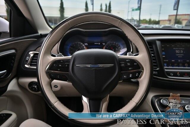 2015 Chrysler 200 C / AWD / 3.6L V6 / Premium Group / Auto Start / Heated & Cooled Leather Seats / Heated Steering Wheel / Navigation / Alpine Speakers / Adaptive Cruise / Lane Depart & Blind Spot Alert / Bluetooth / Back Up Camera Anchorage AK