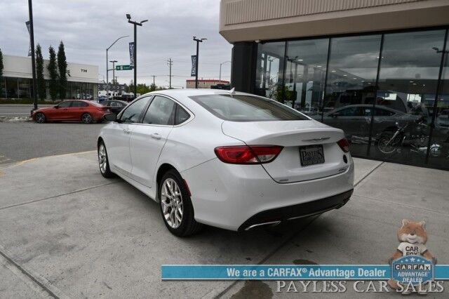 2015 Chrysler 200 C / AWD / 3.6L V6 / Premium Group / Auto Start / Heated & Cooled Leather Seats / Heated Steering Wheel / Navigation / Alpine Speakers / Adaptive Cruise / Lane Depart & Blind Spot Alert / Bluetooth / Back Up Camera Anchorage AK