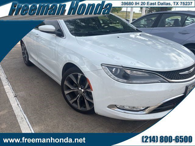 2015 Chrysler 200 C Dallas TX