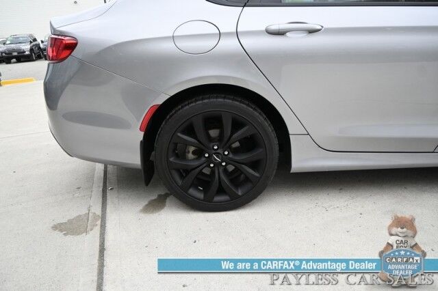 2015 Chrysler 200 S / AWD / 3.6L V6 / Auto Start / Heated Leather Trimmed Seats / Heated Steering Wheel / Navigation / Alpine Speakers / Sunroof / Bluetooth / Back Up Camera / Cruise Control / Alloy Wheels / 29 MPG Anchorage AK