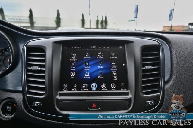 2015 Chrysler 200 S / AWD / 3.6L V6 / Auto Start / Heated Leather Trimmed Seats / Heated Steering Wheel / Navigation / Alpine Speakers / Sunroof / Bluetooth / Back Up Camera / Cruise Control / Alloy Wheels / 29 MPG Anchorage AK