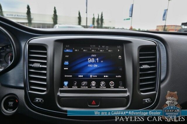 2015 Chrysler 200 S / AWD / 3.6L V6 / Auto Start / Heated Leather Trimmed Seats / Heated Steering Wheel / Navigation / Alpine Speakers / Sunroof / Bluetooth / Back Up Camera / Cruise Control / Alloy Wheels / 29 MPG Anchorage AK