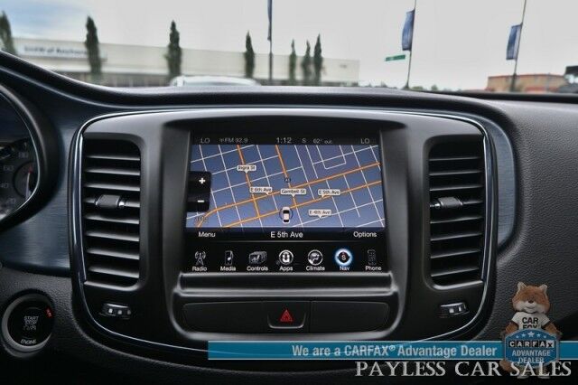 2015 Chrysler 200 S / AWD / 3.6L V6 / Auto Start / Heated Leather Trimmed Seats / Heated Steering Wheel / Navigation / Alpine Speakers / Sunroof / Bluetooth / Back Up Camera / Cruise Control / Alloy Wheels / 29 MPG Anchorage AK