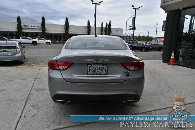 2015 Chrysler 200 S / AWD / 3.6L V6 / Auto Start / Heated Leather Trimmed Seats / Heated Steering Wheel / Navigation / Alpine Speakers / Sunroof / Bluetooth / Back Up Camera / Cruise Control / Alloy Wheels / 29 MPG Anchorage AK