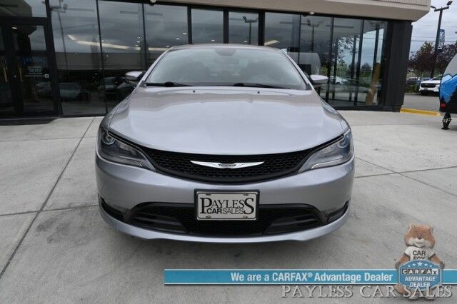2015 Chrysler 200 S / AWD / 3.6L V6 / Auto Start / Heated Leather Trimmed Seats / Heated Steering Wheel / Navigation / Alpine Speakers / Sunroof / Bluetooth / Back Up Camera / Cruise Control / Alloy Wheels / 29 MPG Anchorage AK