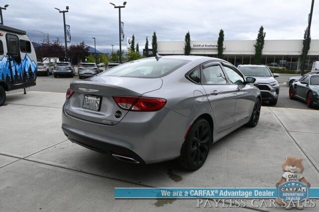 2015 Chrysler 200 S / AWD / 3.6L V6 / Auto Start / Heated Leather Trimmed Seats / Heated Steering Wheel / Navigation / Alpine Speakers / Sunroof / Bluetooth / Back Up Camera / Cruise Control / Alloy Wheels / 29 MPG Anchorage AK