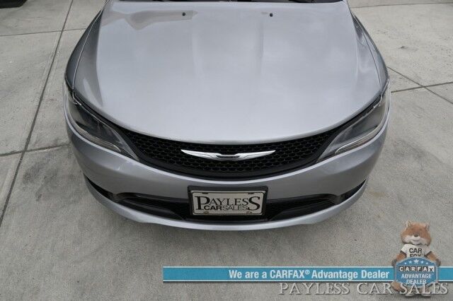 2015 Chrysler 200 S / AWD / 3.6L V6 / Auto Start / Power & Heated Seats / Heated Steering Wheel / Navigation / Alpine Speakers / Panoramic Sunroof / Bluetooth / Back Up Camera / Cruise Control / Alloy Wheels / 29 MPG Anchorage AK