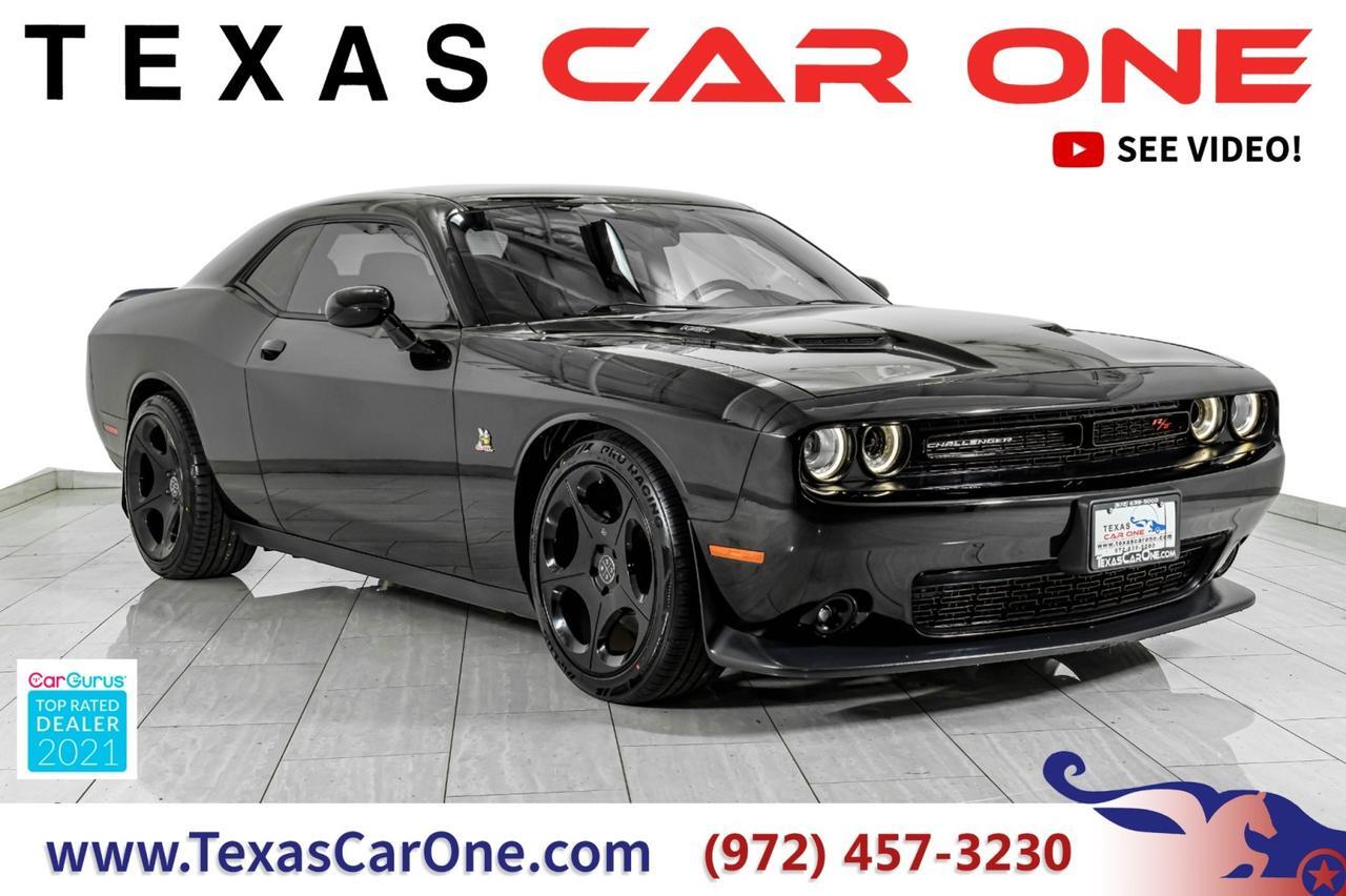 2015 Dodge Challenger R/T SCAT PACK 6.4L HEMI BLIND SPOT NAVIGATION SUEDE SEATS REAR C