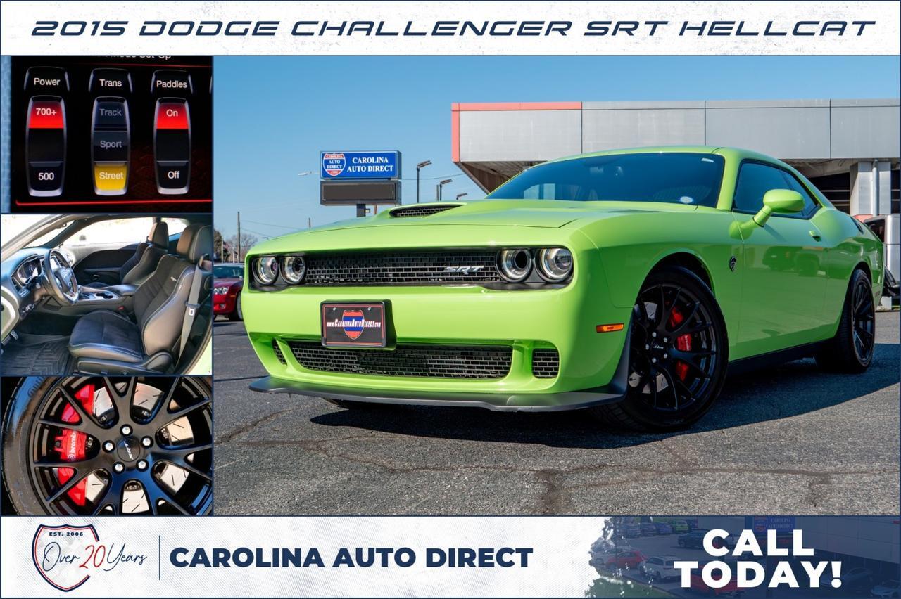 2015 Dodge Challenger SRT Hellcat / 6.2L V8 / Ventilated Seats!