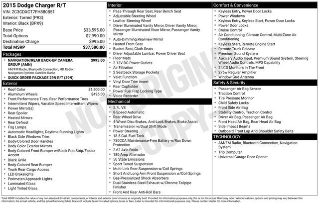 2015 Dodge Charger R/T Raleigh NC