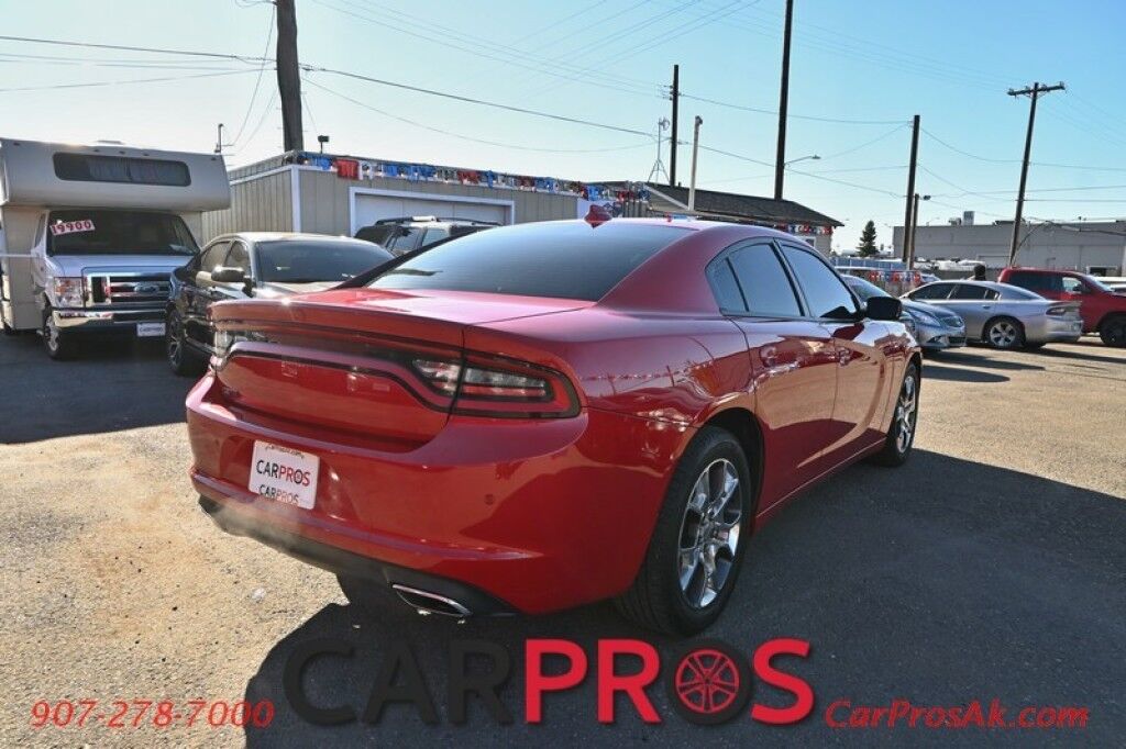 2015 Dodge Charger SXT - 3.6L V6 - All Wheel Drive - Technology & Plus Group - Front Leather Heated/Cooled Seats - Heated Steering Wheel - Block Heater - 2nd Row Heated Seats - NAV - Bluetooth - Backup Camera - Remote Start - Sunroof Anchorage AK