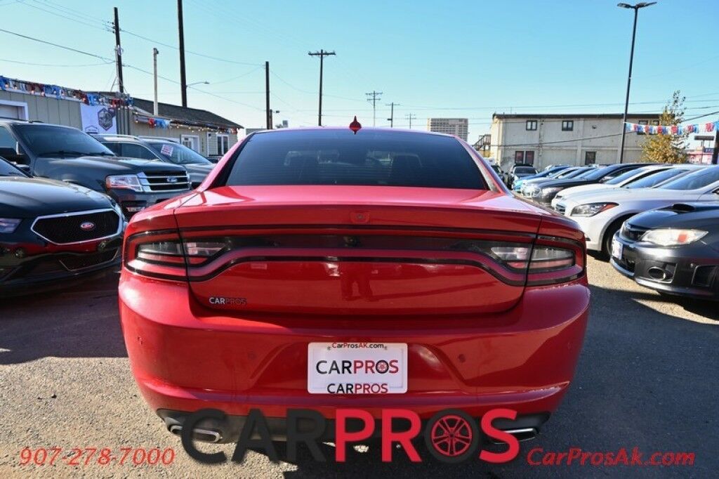 2015 Dodge Charger SXT - 3.6L V6 - All Wheel Drive - Technology & Plus Group - Front Leather Heated/Cooled Seats - Heated Steering Wheel - Block Heater - 2nd Row Heated Seats - NAV - Bluetooth - Backup Camera - Remote Start - Sunroof Anchorage AK