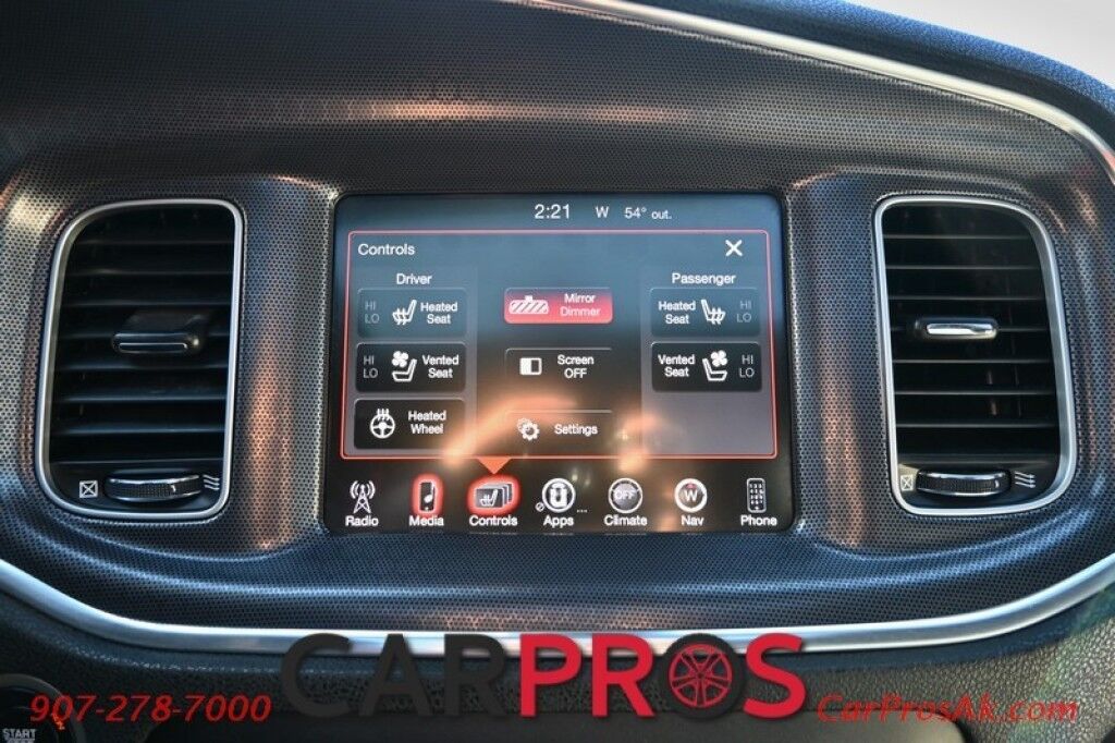 2015 Dodge Charger SXT - 3.6L V6 - All Wheel Drive - Technology & Plus Group - Front Leather Heated/Cooled Seats - Heated Steering Wheel - Block Heater - 2nd Row Heated Seats - NAV - Bluetooth - Backup Camera - Remote Start - Sunroof Anchorage AK