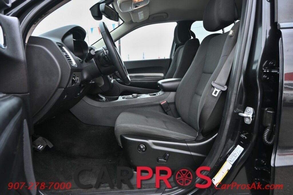 2015 Dodge Durango SXT - AWD - Popular Pkg - Keyless Entry & Push to Start - Heated Cloth Seats - Heated Steering Wheel - Back up Camera & Park Assist - 3rd Row - Seats 7 - Back Up Camera - Tow Pkg - Low Miles Anchorage AK