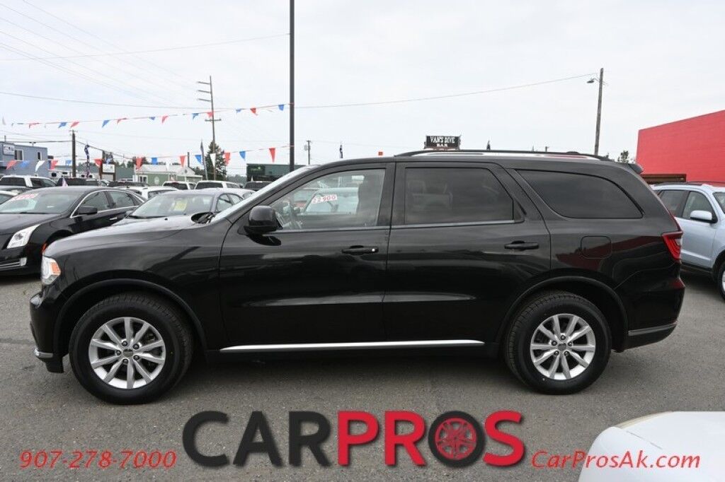 2015 Dodge Durango SXT - AWD - Popular Pkg - Keyless Entry & Push to Start - Heated Cloth Seats - Heated Steering Wheel - Back up Camera & Park Assist - 3rd Row - Seats 7 - Back Up Camera - Tow Pkg - Low Miles Anchorage AK