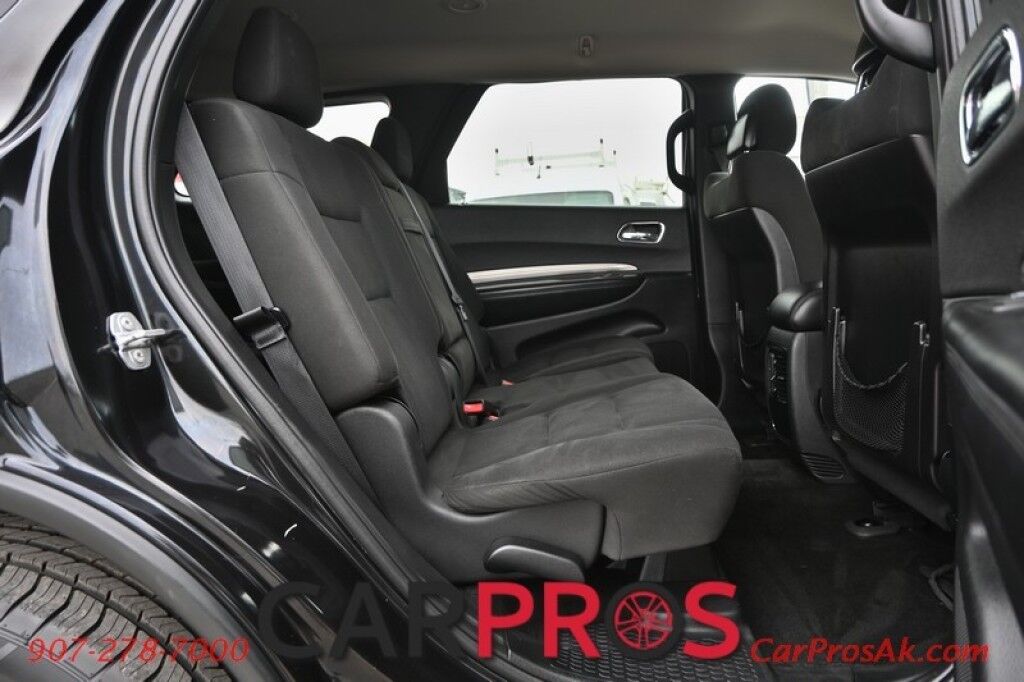 2015 Dodge Durango SXT - AWD - Popular Pkg - Keyless Entry & Push to Start - Heated Cloth Seats - Heated Steering Wheel - Back up Camera & Park Assist - 3rd Row - Seats 7 - Back Up Camera - Tow Pkg - Low Miles Anchorage AK