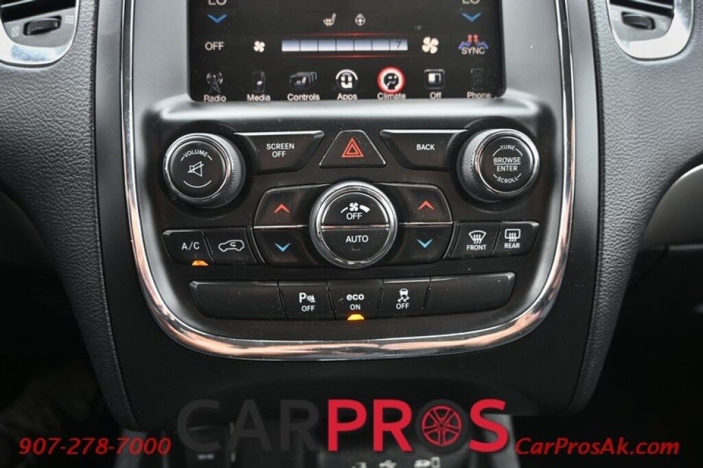 2015 Dodge Durango SXT - AWD - Popular Pkg - Keyless Entry & Push to Start - Heated Cloth Seats - Heated Steering Wheel - Back up Camera & Park Assist - 3rd Row - Seats 7 - Back Up Camera - Tow Pkg - Low Miles Anchorage AK