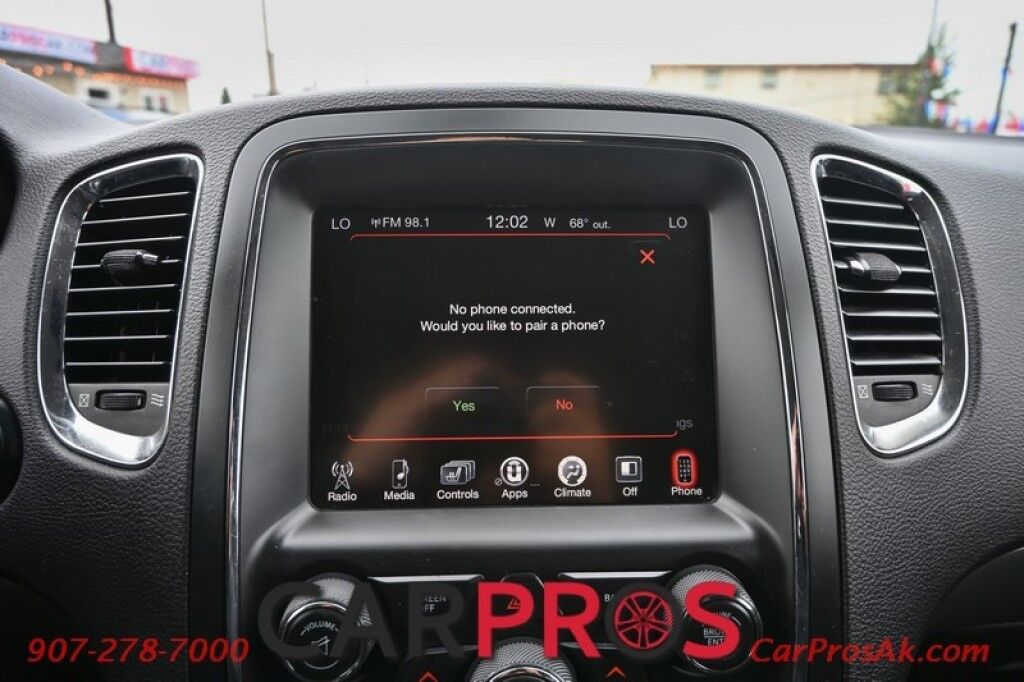2015 Dodge Durango SXT - AWD - Popular Pkg - Keyless Entry & Push to Start - Heated Cloth Seats - Heated Steering Wheel - Back up Camera & Park Assist - 3rd Row - Seats 7 - Back Up Camera - Tow Pkg - Low Miles Anchorage AK
