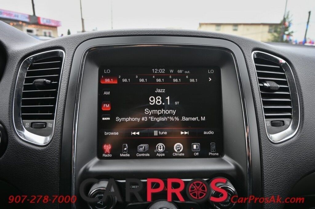 2015 Dodge Durango SXT - AWD - Popular Pkg - Keyless Entry & Push to Start - Heated Cloth Seats - Heated Steering Wheel - Back up Camera & Park Assist - 3rd Row - Seats 7 - Back Up Camera - Tow Pkg - Low Miles Anchorage AK