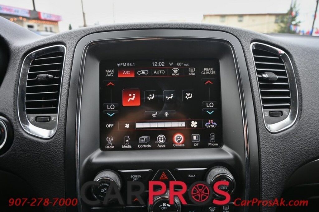 2015 Dodge Durango SXT - AWD - Popular Pkg - Keyless Entry & Push to Start - Heated Cloth Seats - Heated Steering Wheel - Back up Camera & Park Assist - 3rd Row - Seats 7 - Back Up Camera - Tow Pkg - Low Miles Anchorage AK