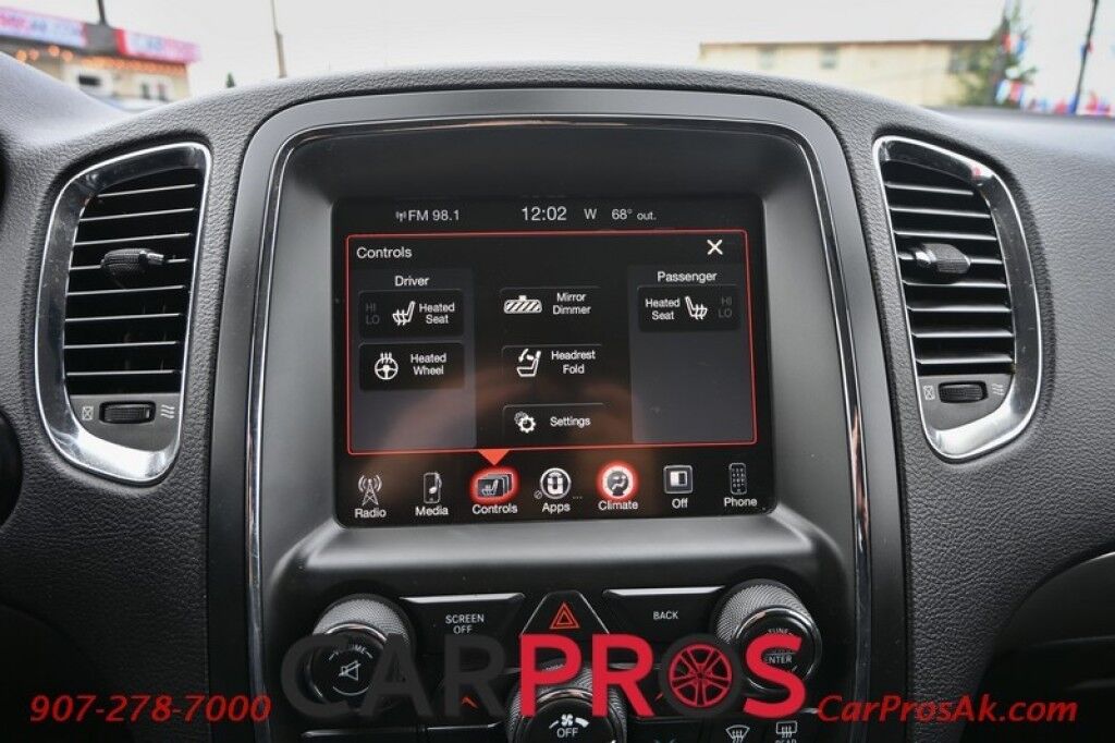 2015 Dodge Durango SXT - AWD - Popular Pkg - Keyless Entry & Push to Start - Heated Cloth Seats - Heated Steering Wheel - Back up Camera & Park Assist - 3rd Row - Seats 7 - Back Up Camera - Tow Pkg - Low Miles Anchorage AK