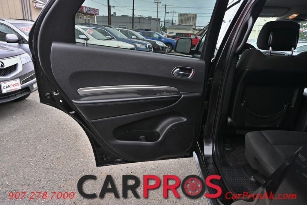 2015 Dodge Durango SXT - AWD - Popular Pkg - Keyless Entry & Push to Start - Heated Cloth Seats - Heated Steering Wheel - Back up Camera & Park Assist - 3rd Row - Seats 7 - Back Up Camera - Tow Pkg - Low Miles Anchorage AK