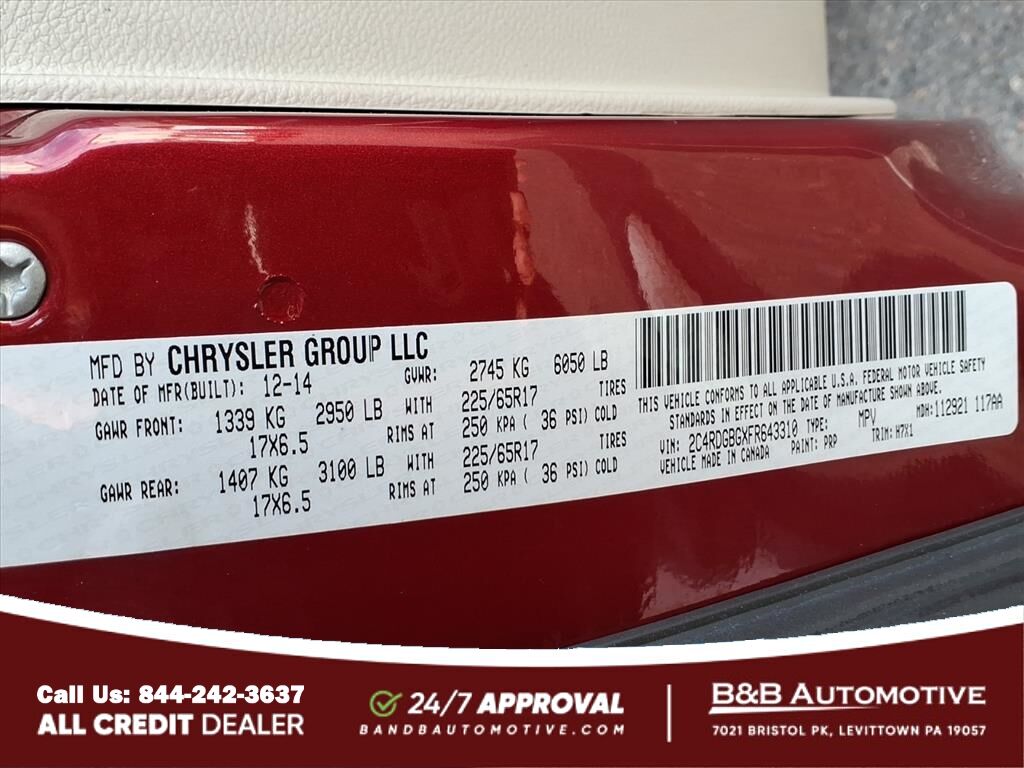 2015 Dodge Grand Caravan American Value Package Levittown PA