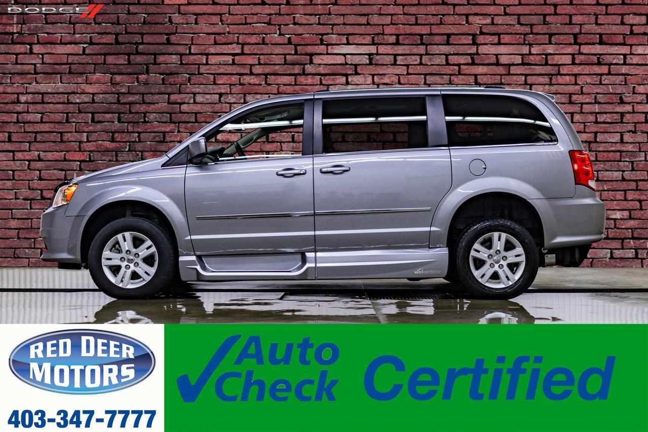 2015 Dodge Grand Caravan Crew Plus Wheelchair Conversion Leather Nav BCam