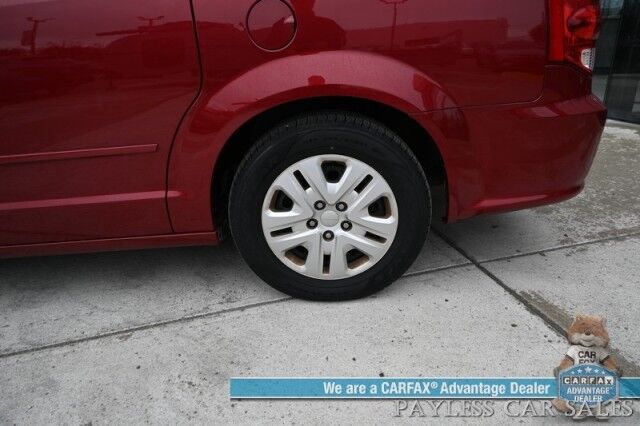 2015 Dodge Grand Caravan SE / 3.6L V6 / Premium Cloth Seats / Power Locks, Windows & Mirrors / Aux Input / Rear Captain Chairs / 3rd Row / Seats 7 / Cruise Control / Tow Pkg / 25 MPG / Only 46k Miles / 1-Owner Anchorage AK