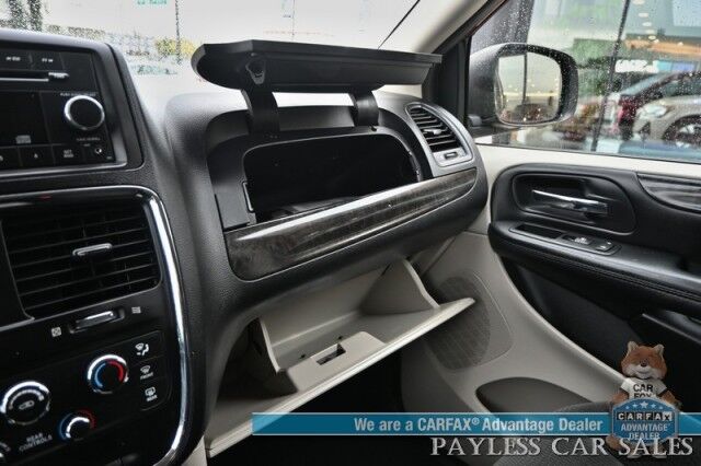 2015 Dodge Grand Caravan SE / 3.6L V6 / Premium Cloth Seats / Power Locks, Windows & Mirrors / Aux Input / Rear Captain Chairs / 3rd Row / Seats 7 / Cruise Control / Tow Pkg / 25 MPG / Only 46k Miles / 1-Owner Anchorage AK