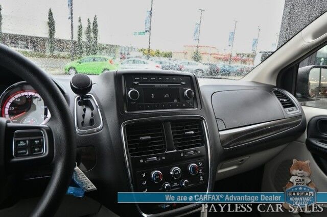 2015 Dodge Grand Caravan SE / 3.6L V6 / Premium Cloth Seats / Power Locks, Windows & Mirrors / Aux Input / Rear Captain Chairs / 3rd Row / Seats 7 / Cruise Control / Tow Pkg / 25 MPG / Only 46k Miles / 1-Owner Anchorage AK