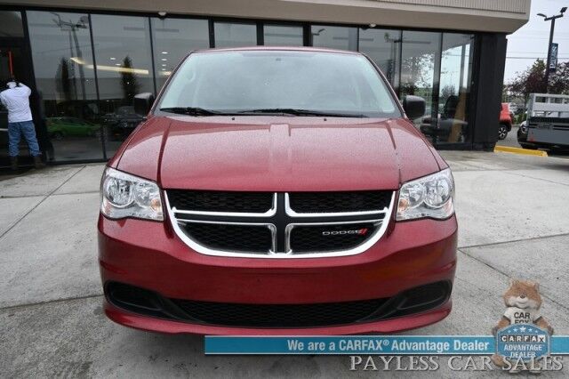 2015 Dodge Grand Caravan SE / 3.6L V6 / Premium Cloth Seats / Power Locks, Windows & Mirrors / Aux Input / Rear Captain Chairs / 3rd Row / Seats 7 / Cruise Control / Tow Pkg / 25 MPG / Only 46k Miles / 1-Owner Anchorage AK