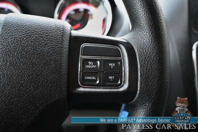 2015 Dodge Grand Caravan SE / 3.6L V6 / Premium Cloth Seats / Power Locks, Windows & Mirrors / Aux Input / Rear Captain Chairs / 3rd Row / Seats 7 / Cruise Control / Tow Pkg / 25 MPG / Only 46k Miles / 1-Owner Anchorage AK