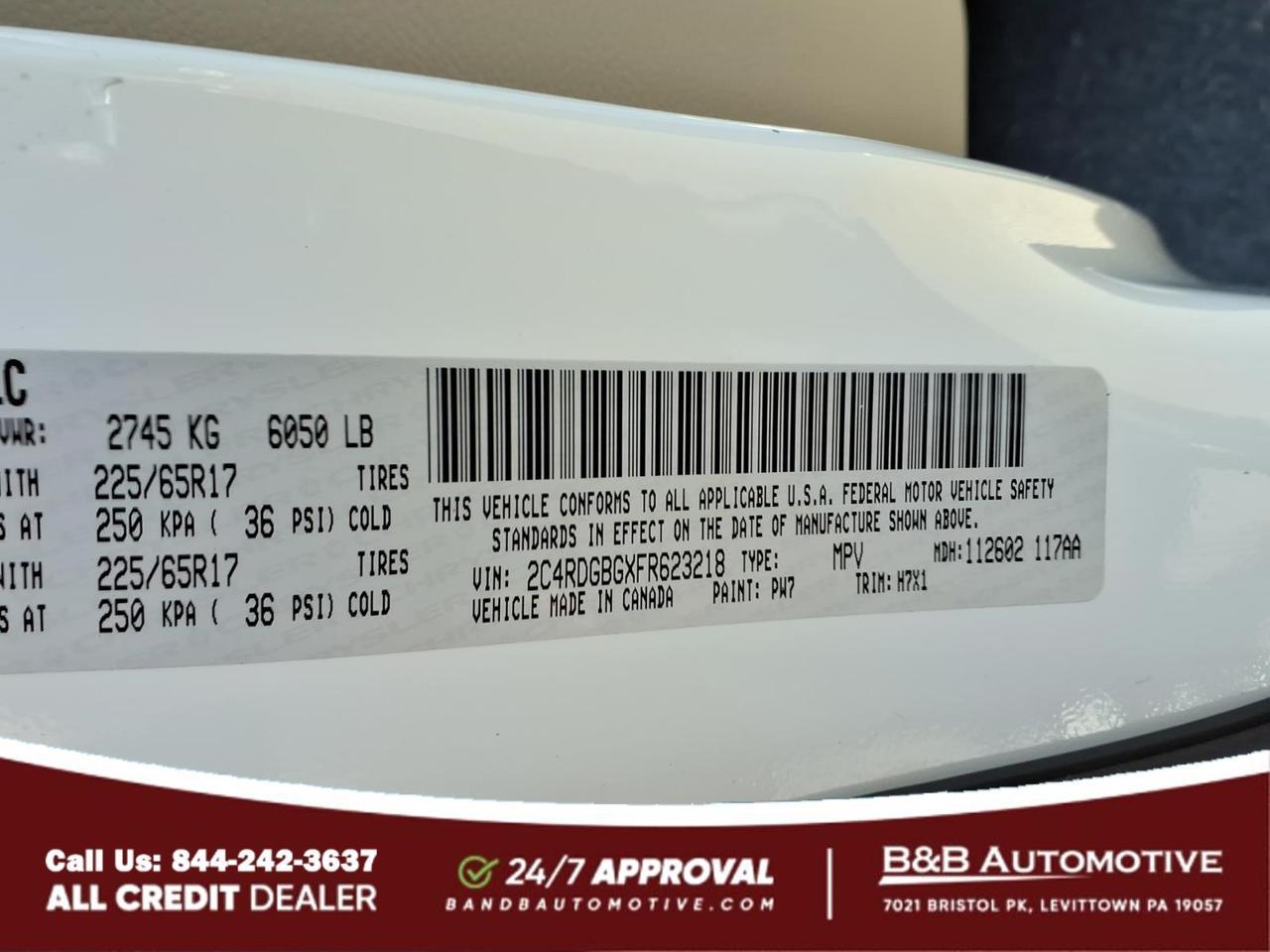 2015 Dodge Grand Caravan SE Levittown PA