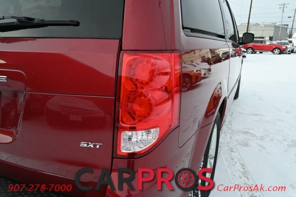 2015 Dodge Grand Caravan SXT - 3.6L V6 - Remote Start - Power Rear Sliding Doors - Power Liftgate - Keyless Entry - 2nd Row Captain Seats - 3rd Row - Seats 7 - Tow Pkg - 1 Owner Anchorage AK
