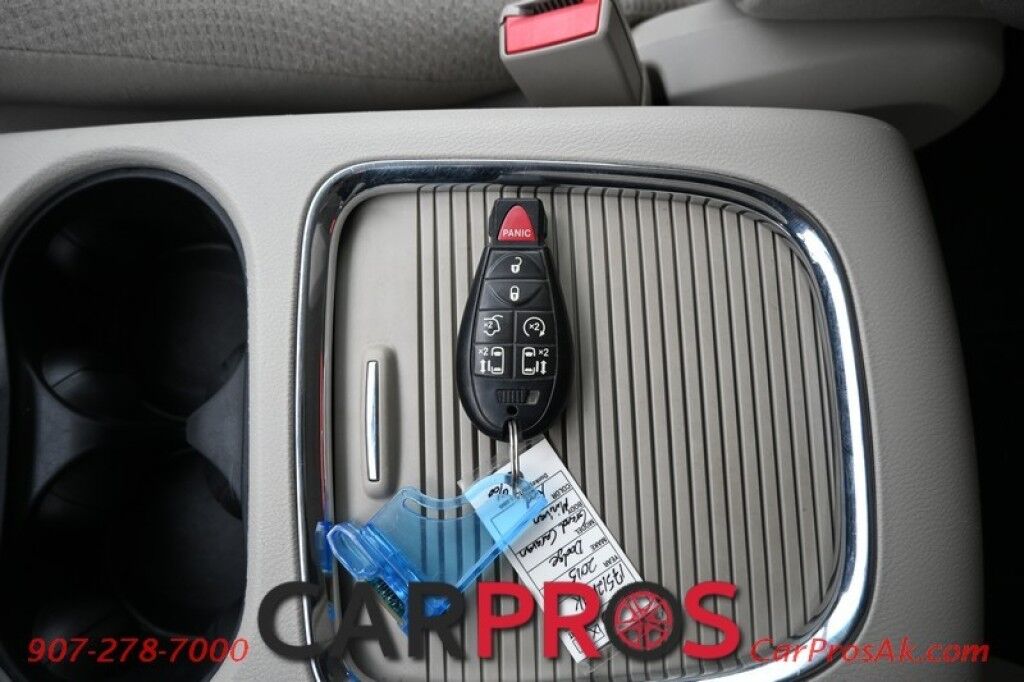 2015 Dodge Grand Caravan SXT - 3.6L V6 - Remote Start - Power Rear Sliding Doors - Power Liftgate - Keyless Entry - 2nd Row Captain Seats - 3rd Row - Seats 7 - Tow Pkg - 1 Owner Anchorage AK