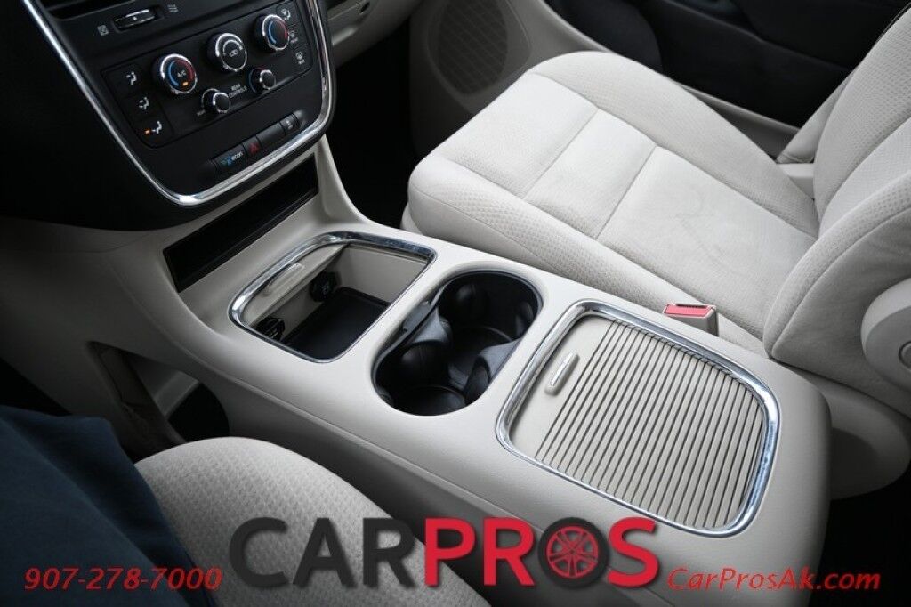 2015 Dodge Grand Caravan SXT - 3.6L V6 - Remote Start - Power Rear Sliding Doors - Power Liftgate - Keyless Entry - 2nd Row Captain Seats - 3rd Row - Seats 7 - Tow Pkg - 1 Owner Anchorage AK